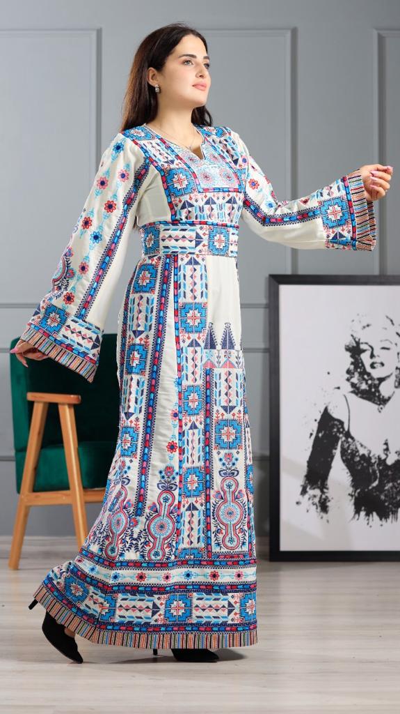 Traditional Palestinian Dress.